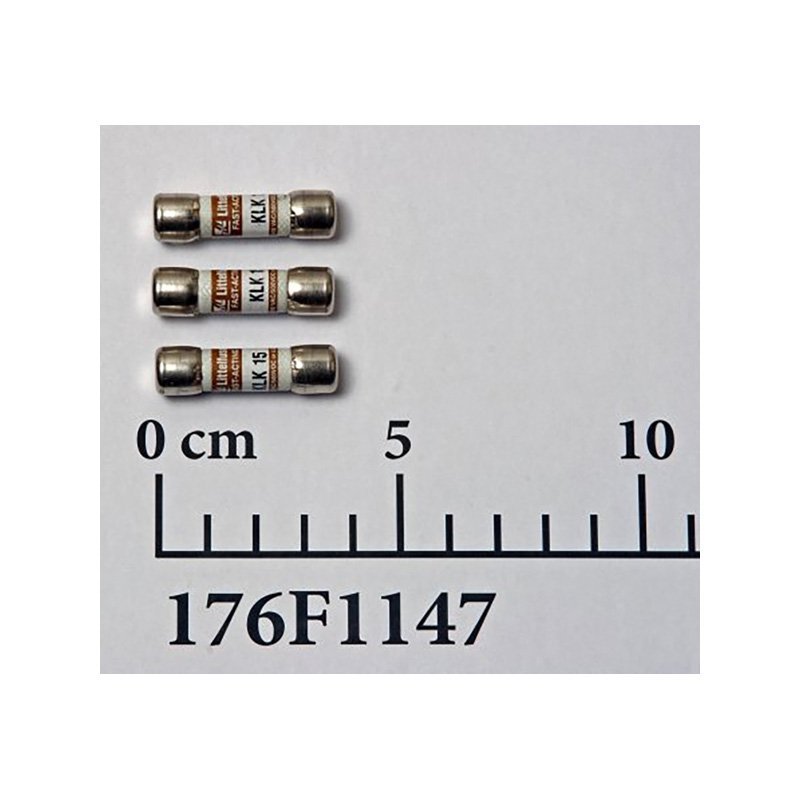 176F1147 spare,fuse set,15a,600v,klk